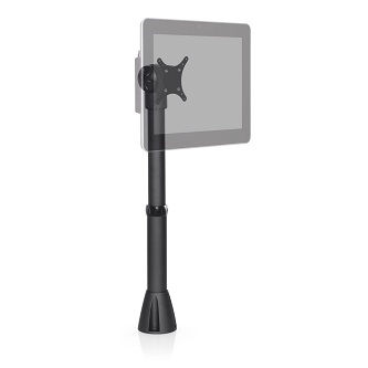 HAT Design Works Adjustable Height POS Mount 15-23in BLK